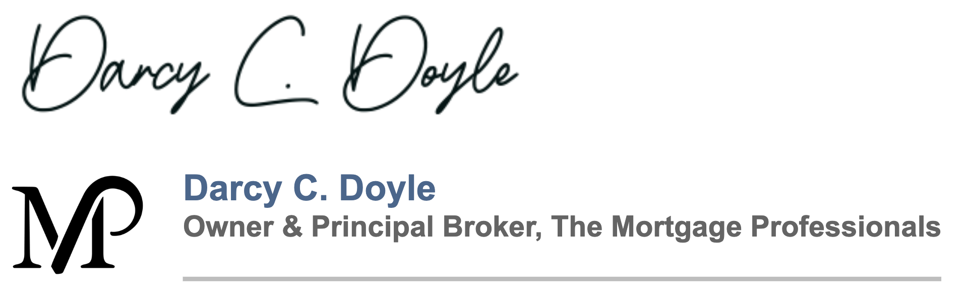 Darcy Doyle Signature